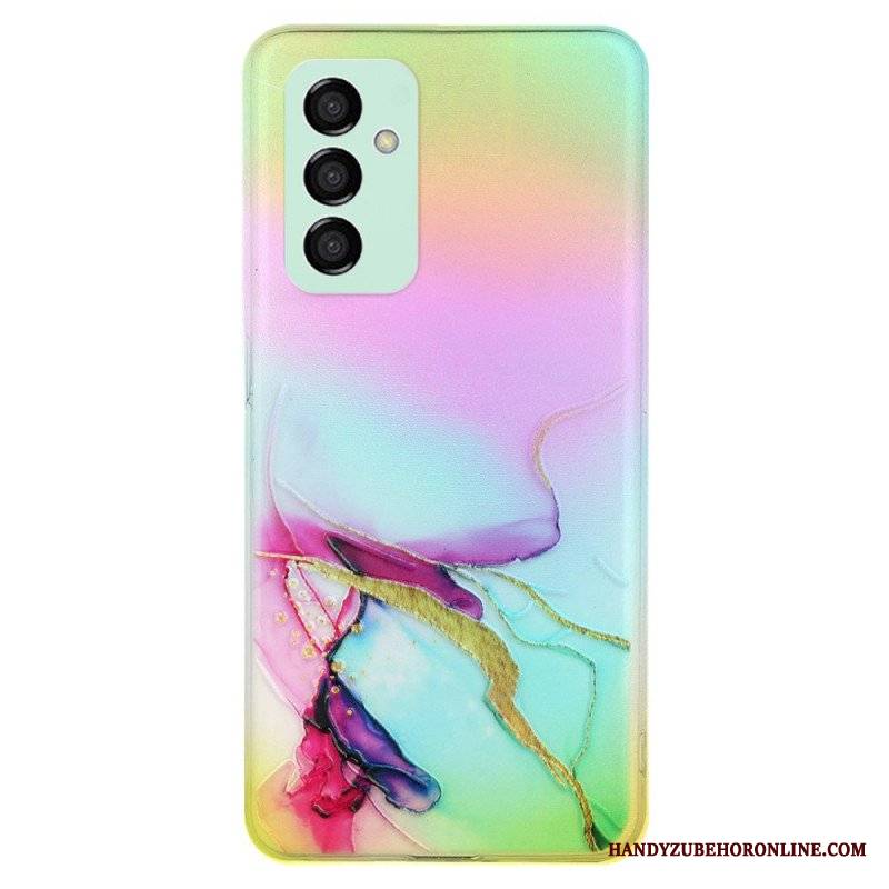 Etui do Samsung Galaxy M23 5G Marmur Z Efektem Lasera