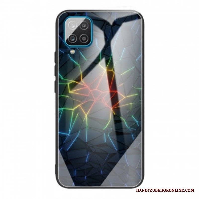 Etui do Samsung Galaxy M32 Geometria Szkło Hartowane