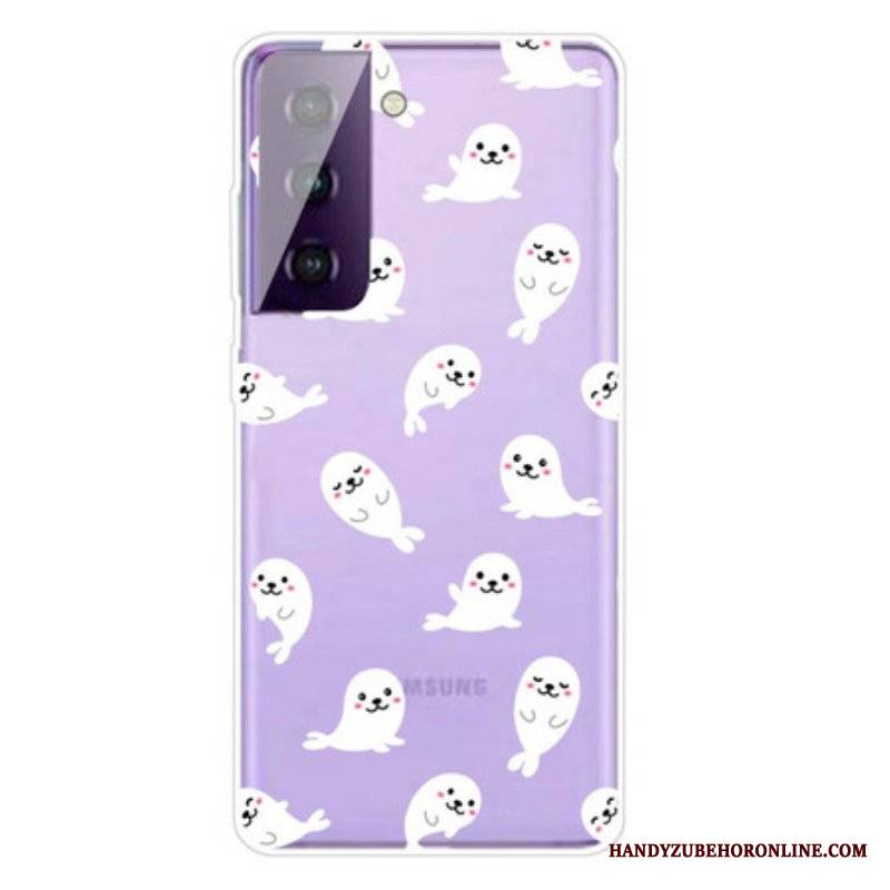 Etui do Samsung Galaxy S21 5G Najlepsze Lwy Morskie