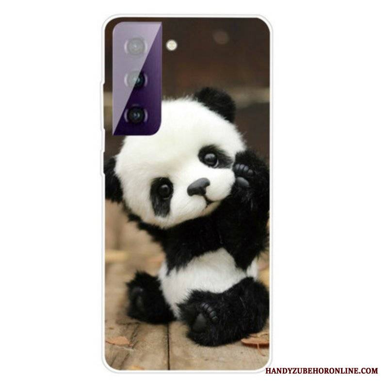 Etui do Samsung Galaxy S21 FE Elastyczna Panda