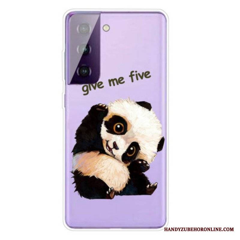 Etui do Samsung Galaxy S21 FE Panda Daj Mi Piątkę