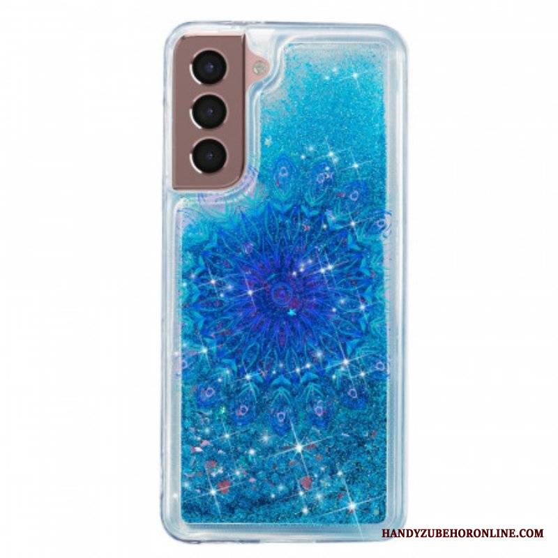 Etui do Samsung Galaxy S22 5G Brokatowa Mandala