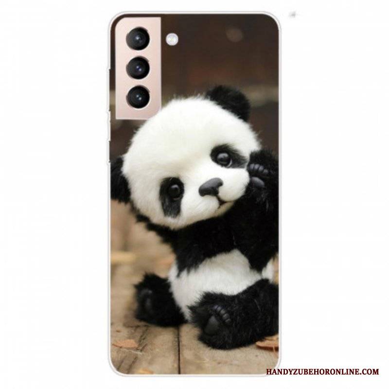 Etui do Samsung Galaxy S22 5G Elastyczna Panda