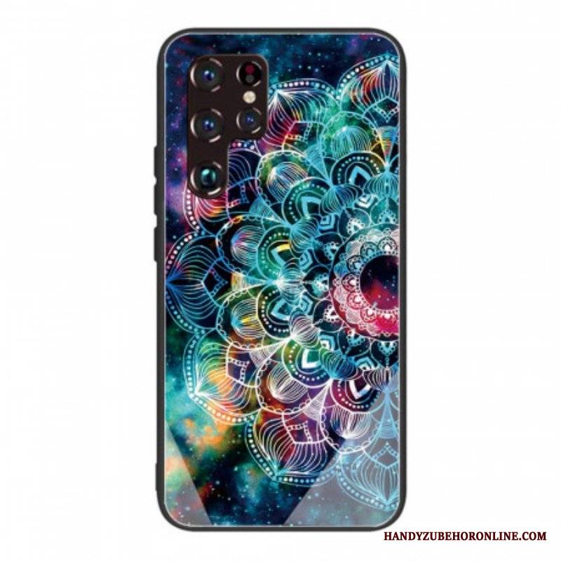 Etui do Samsung Galaxy S22 Ultra 5G Szkło Hartowane Mandala