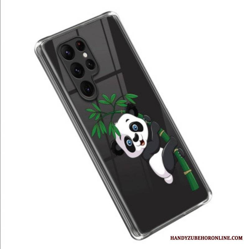 Etui do Samsung Galaxy S23 Ultra 5G Panda Bambus