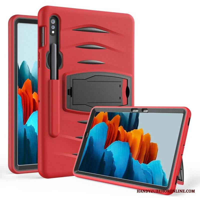 Etui do Samsung Galaxy Tab S8 / Tab S7 Etui Ochronne Ochrona Zderzaka Ze Wspornikiem