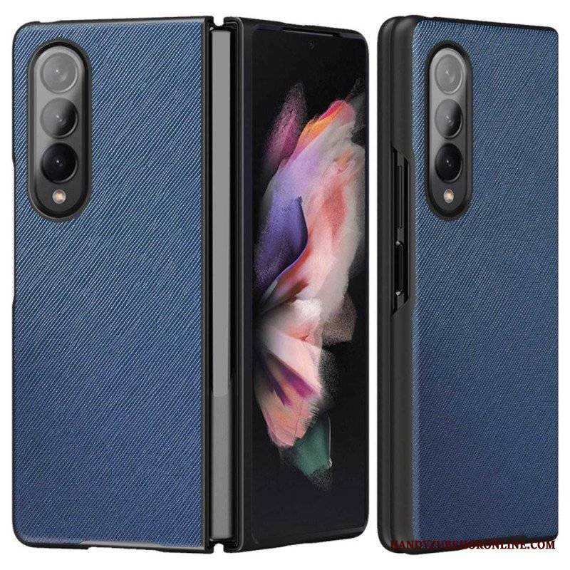 Etui do Samsung Galaxy Z Fold 4 Tkana Tekstura