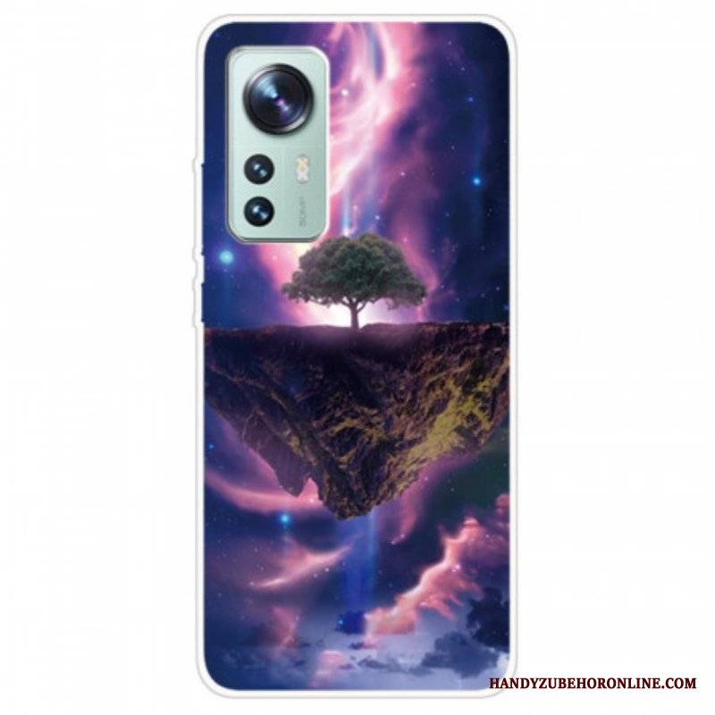 Etui do Xiaomi 12 Pro Resplendent Tree Silikon