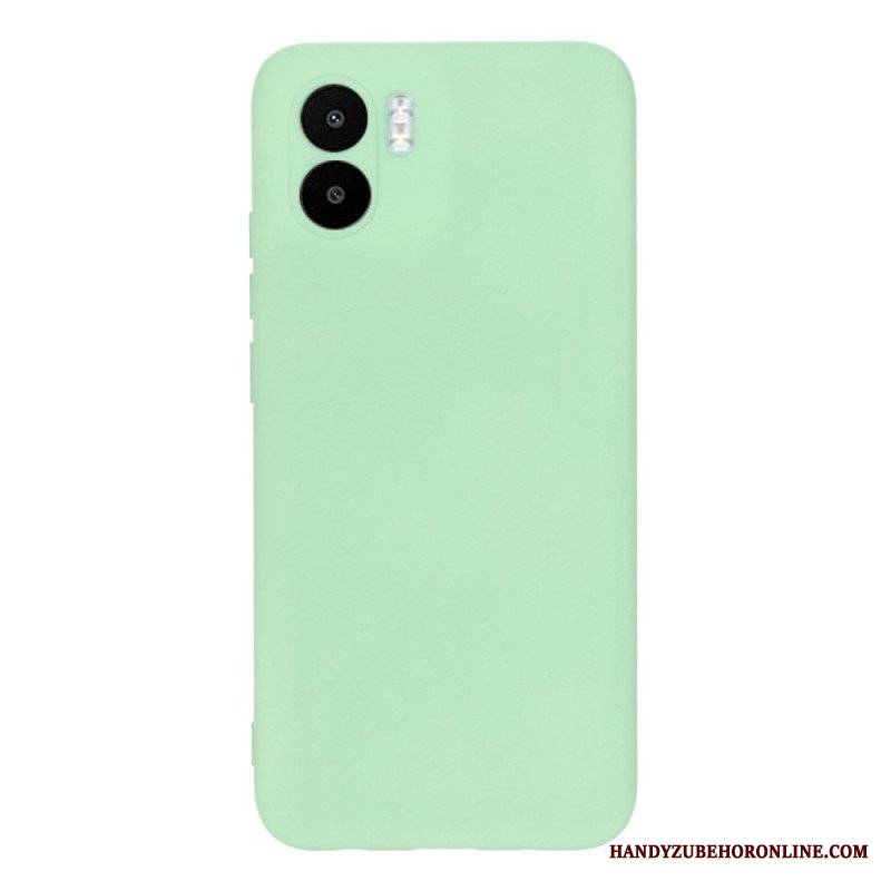 Etui do Xiaomi Redmi A1 z Łańcuch Płynny Silikon W Paski