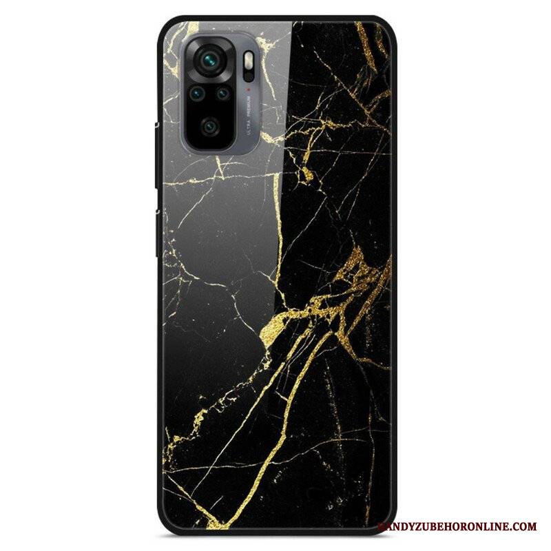 Etui do Xiaomi Redmi Note 10 / 10S Szkło Hartowane Supreme Marble