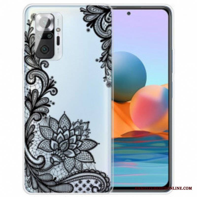 Etui do Xiaomi Redmi Note 10 Pro Delikatna Koronka