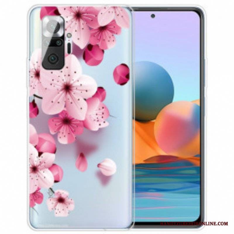 Etui do Xiaomi Redmi Note 10 Pro Małe Różowe Kwiaty