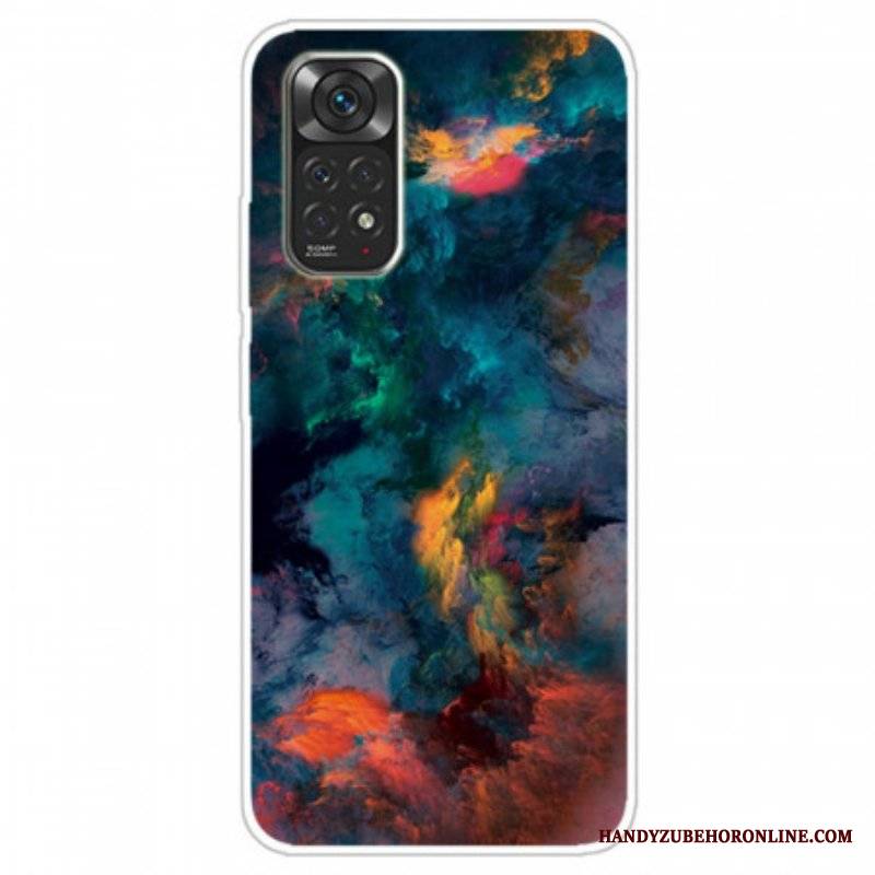 Etui do Xiaomi Redmi Note 11 / 11S Kolorowe Chmury