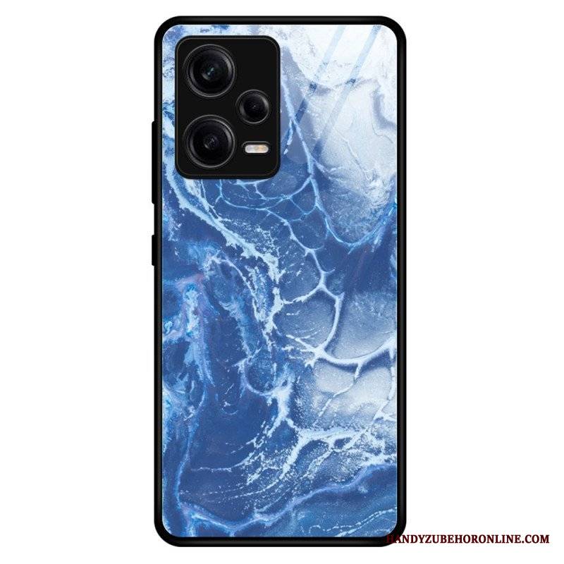 Etui do Xiaomi Redmi Note 12 Pro Szkło Hartowane W Kolorach Marmuru