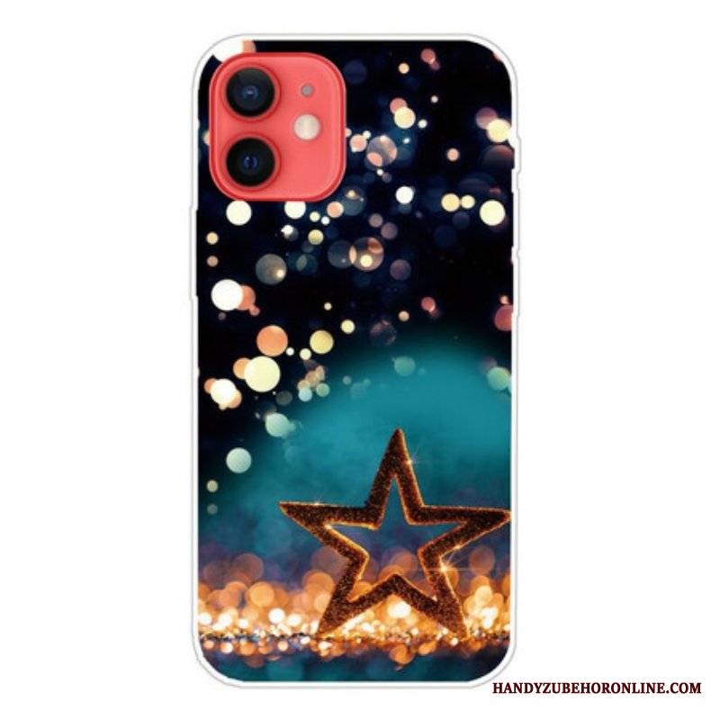 Etui do iPhone 13 Mini Elastyczna Gwiazda