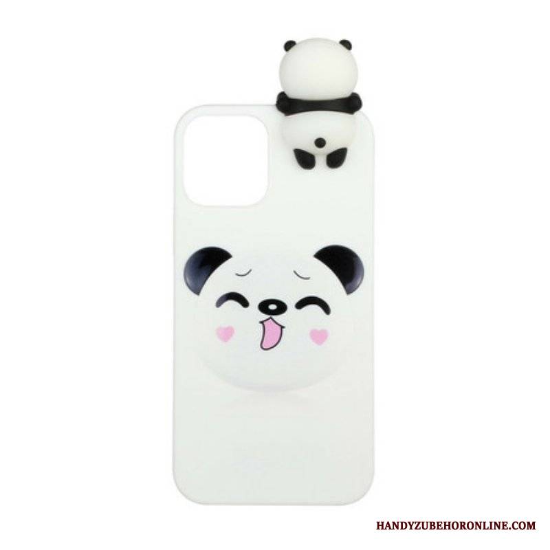 Etui do iPhone 13 Mini Fajna Panda 3d