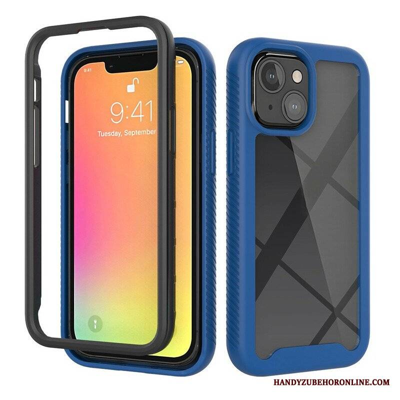 Etui do iPhone 13 Mini Hybrydowe Silikonowe Krawędzie