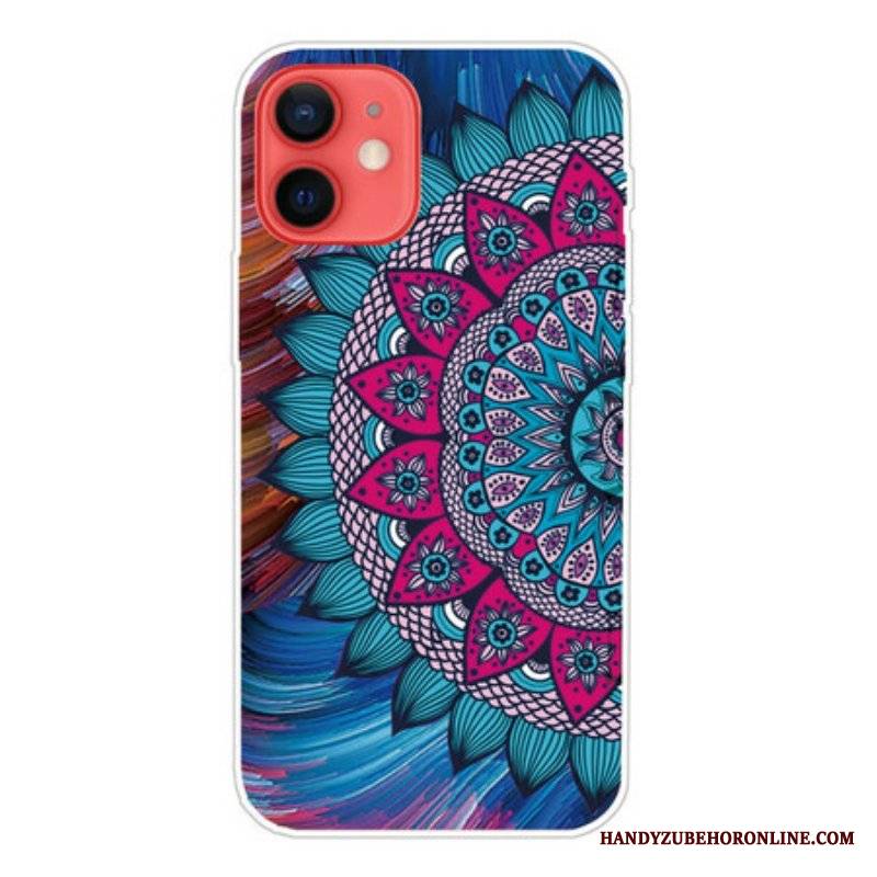 Etui do iPhone 13 Mini Kolorowa Mandala