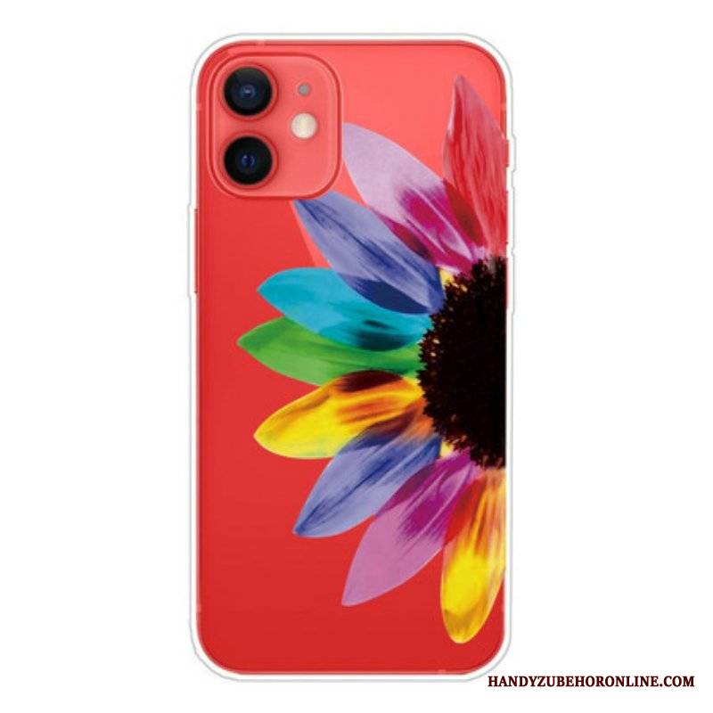 Etui do iPhone 13 Mini Kolorowy Kwiat