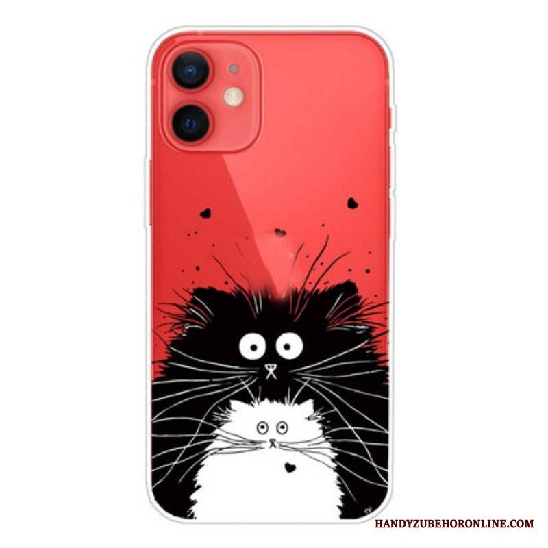 Etui do iPhone 13 Mini Spójrz Na Koty