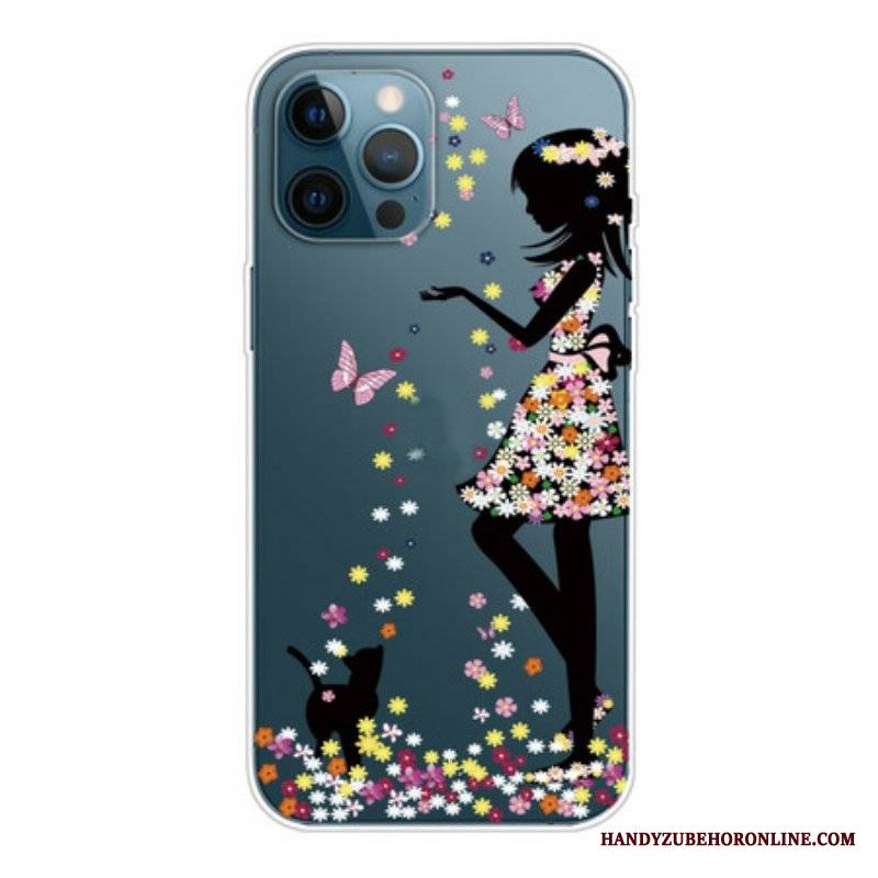 Etui do iPhone 13 Pro Kwiatowa Dziewczyna