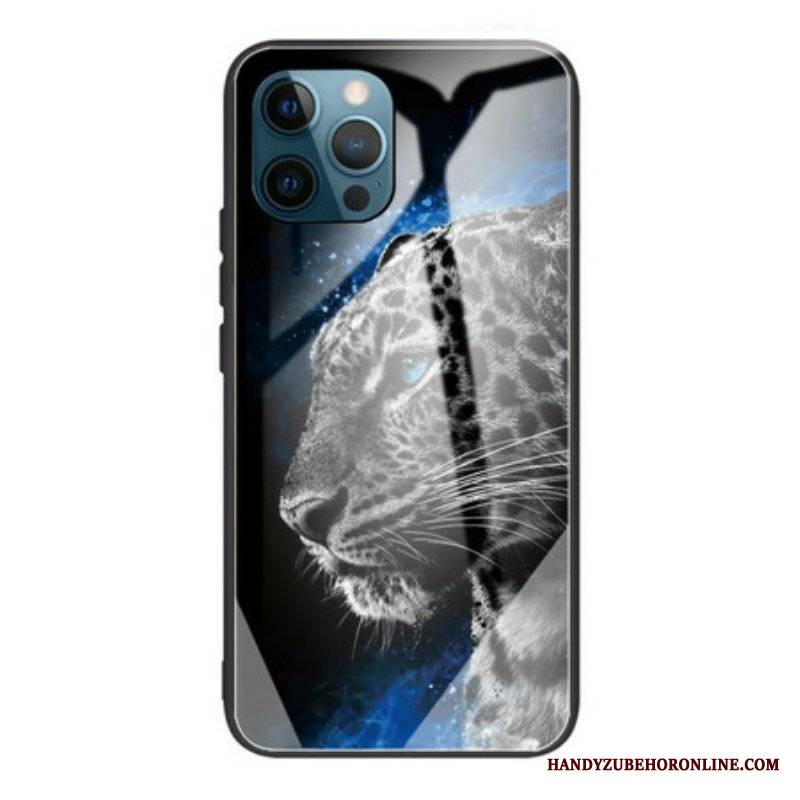 Etui do iPhone 13 Pro Max Szkło Hartowane Na Twarz Kota