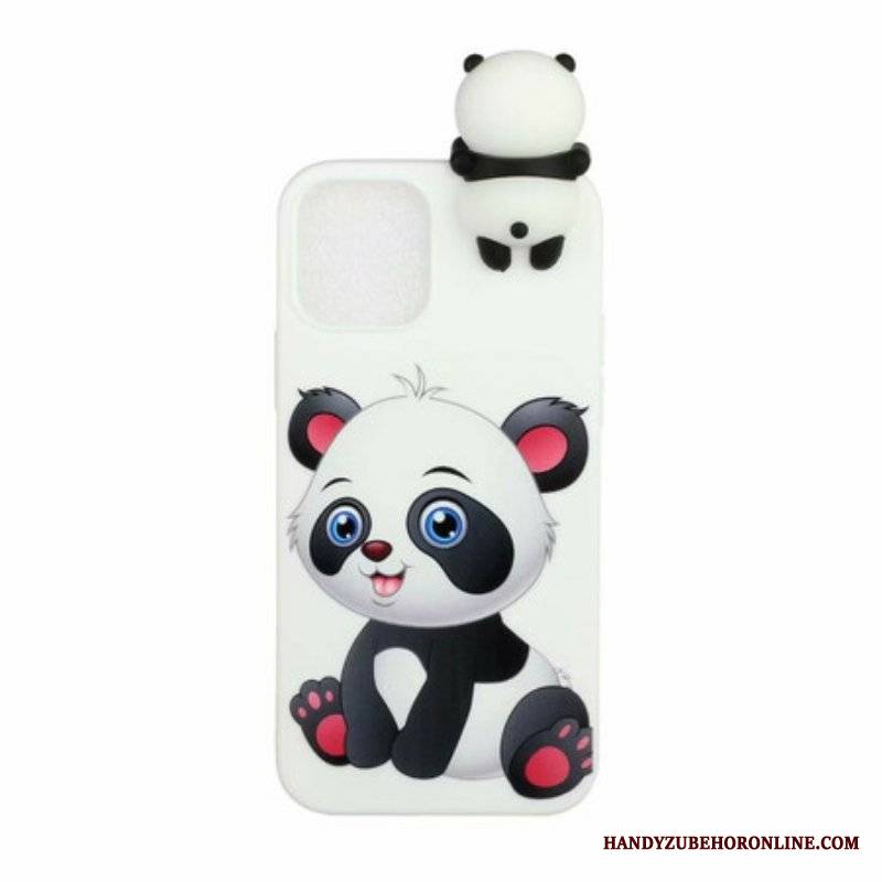 Etui do iPhone 13 Pro Max Słodka Panda 3d