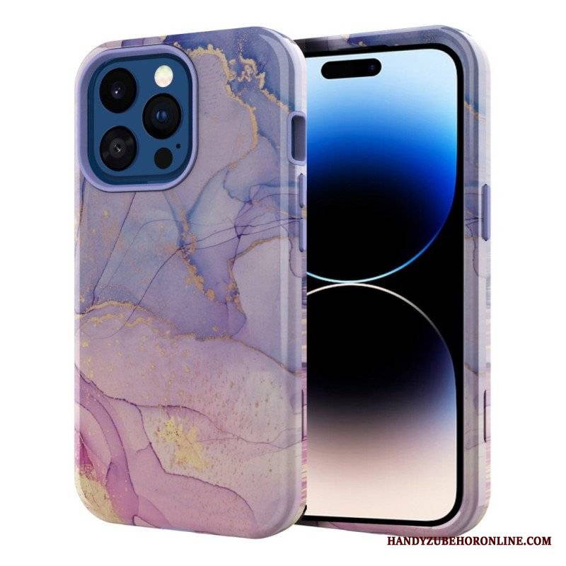 Etui do iPhone 14 Pro Luksusowy Marmur