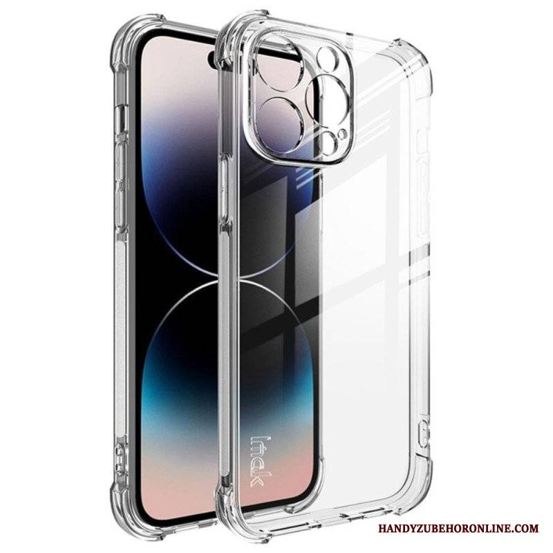 Etui do iPhone 14 Pro Max Przezroczyste Narożniki Poduszki Powietrznej Imak