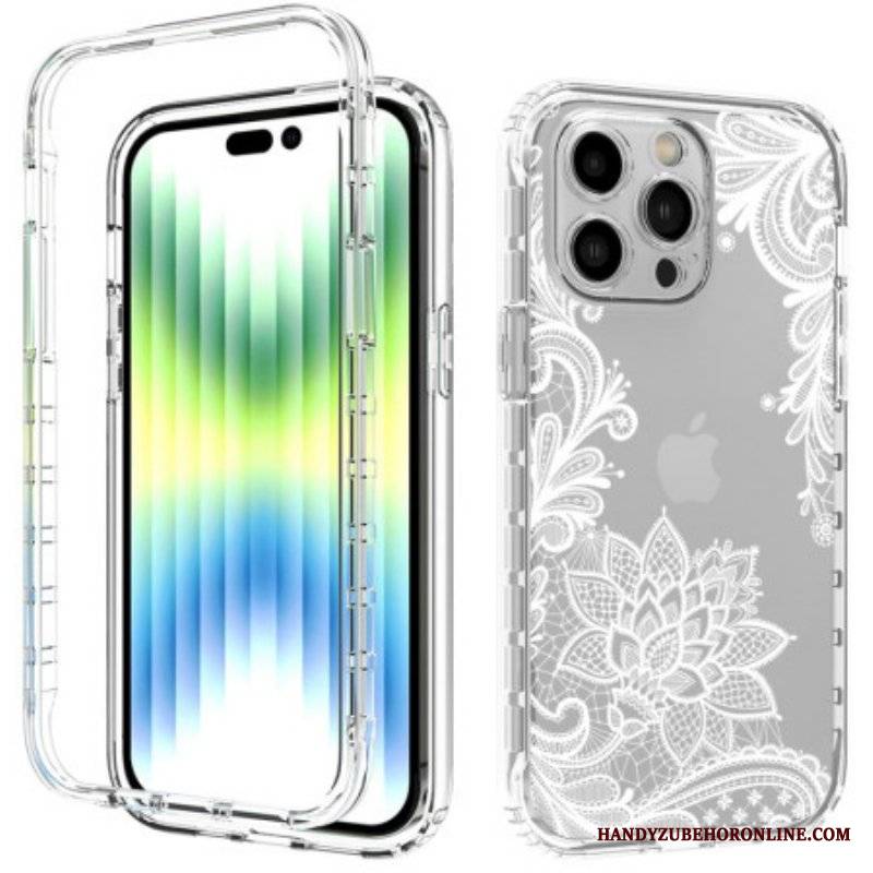 Etui do iPhone 14 Pro Max Wzmocniona Koronka