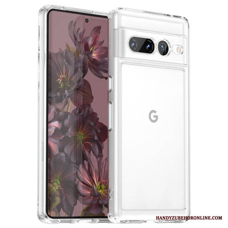 Futerały do Google Pixel 7 Pro Woskowana Sztuczna Skóra