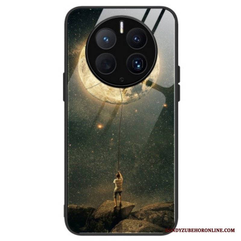 Futerały do Huawei Mate 50 Pro Szkło Hartowane Moon Man