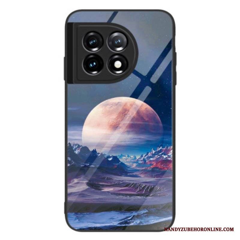 Futerały do OnePlus 11 5G Szkło Hartowane Space Moon