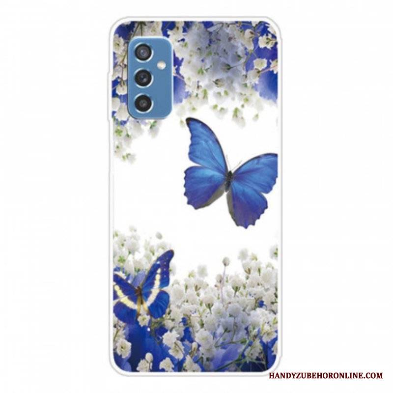 Futerały do Samsung Galaxy M52 5G Mistyczny Motyl