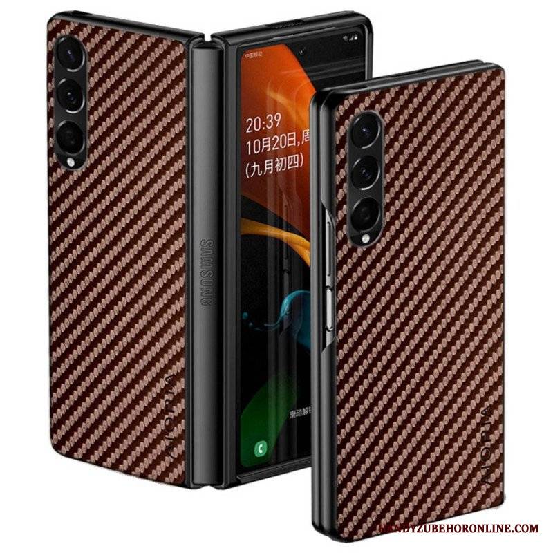 Futerały do Samsung Galaxy Z Fold 4 Włókno Węglowe Aioria