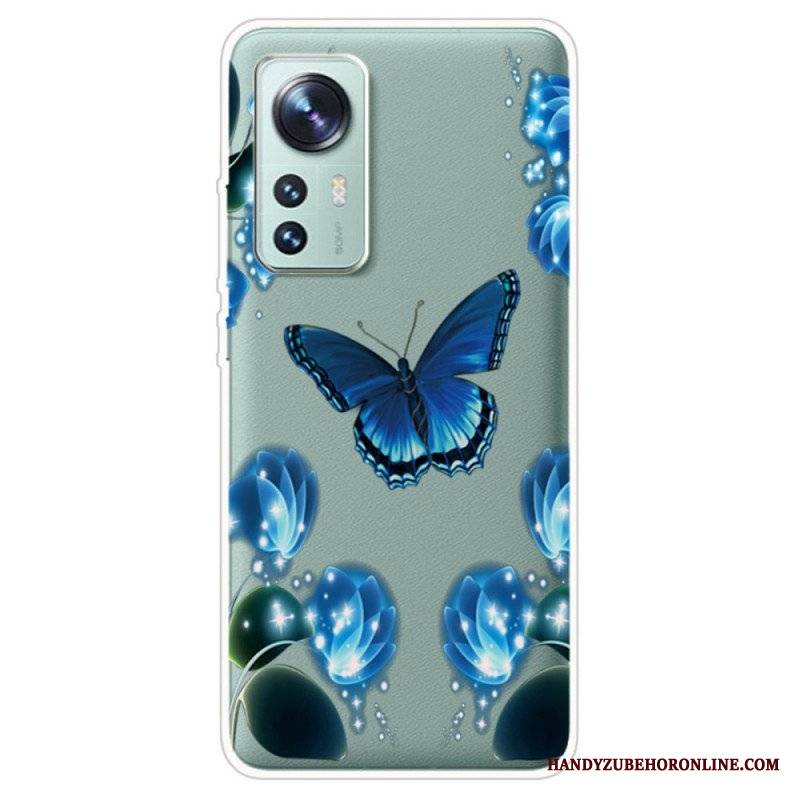 Futerały do Xiaomi 12 / 12X Zaczarowany Motyl Silikonowy