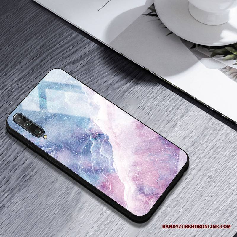 Honor 9x Pro Futerał Anti-fall Silikonowe Etui Purpurowy Proste Duży Etui Na Telefon