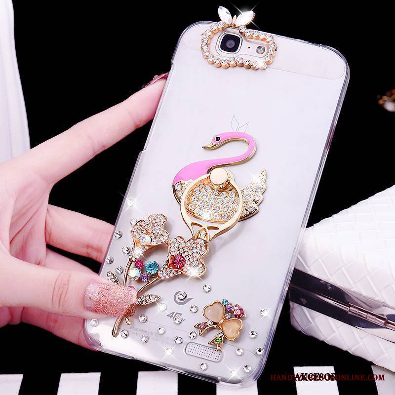 Huawei Ascend G7 Rhinestone Kolor Etui Futerał Etui Na Telefon Ochraniacz Luksusowy