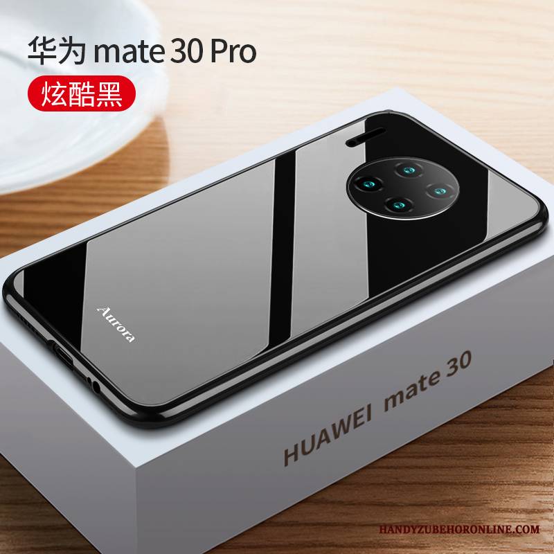 Huawei Mate 30 Pro Futerał All Inclusive Czerwony Netto Etui Na Telefon Wysoki Koniec Granica Metal Szkło