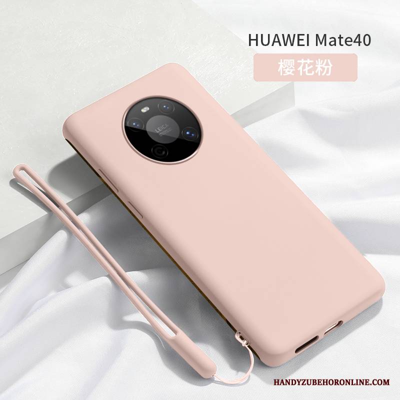 Huawei Mate 40 Futerał Ochraniacz Cienkie All Inclusive Zakochani Anti-fall Czerwony Netto Etui