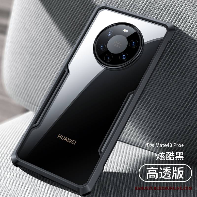 Huawei Mate 40 Pro+ Etui Futerał Anti-fall All Inclusive Ochraniacz Czarny Silikonowe