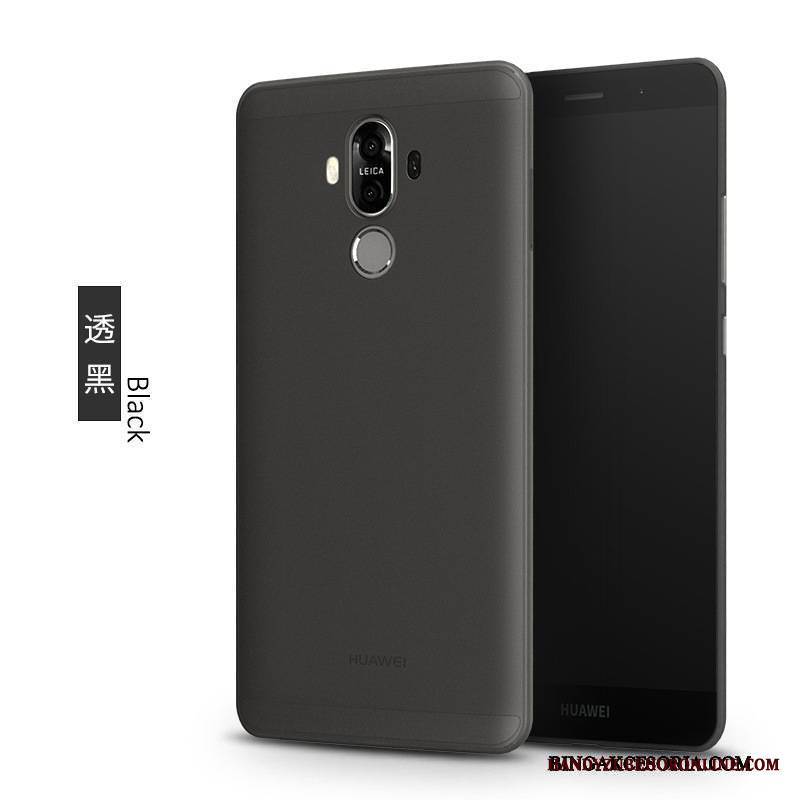 Huawei Mate 9 Futerał Cienkie Czarny Etui Na Telefon Silikonowe