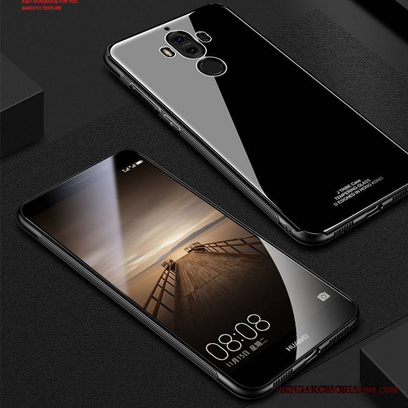 Huawei Mate 9 Futerał Czarny Anti-fall Kreatywne Etui Metal Tendencja Osobowość