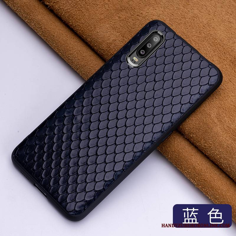 Huawei P30 Etui Tendencja Kreatywne Eleganckie Skórzany Futerał All Inclusive Osobowość