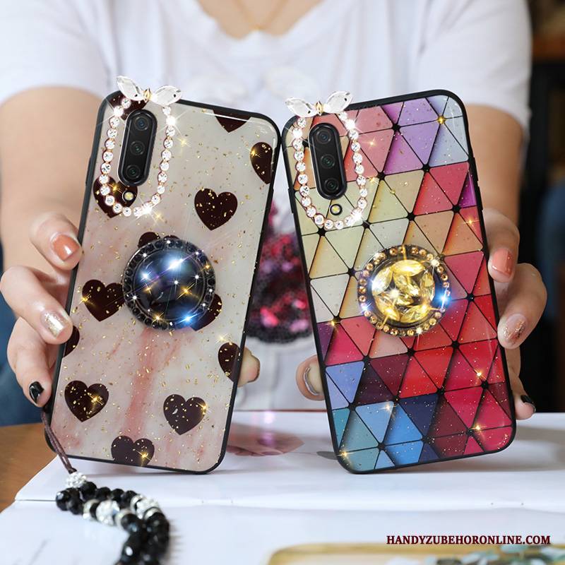 Mi 9 Lite Osobowość Futerał Silikonowe Rhinestone All Inclusive Tendencja Dostosowane