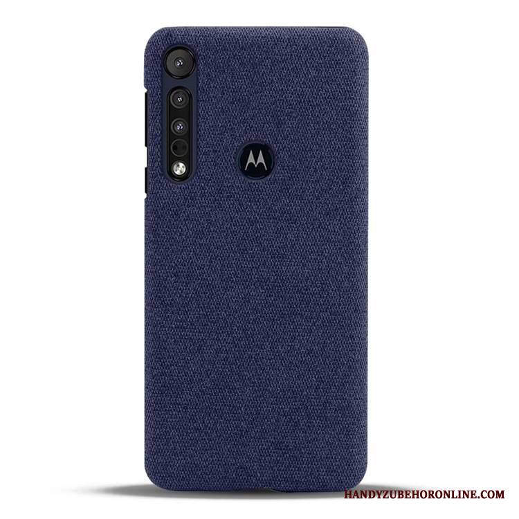 Motorola One Macro Lekki I Cienki Niebieski Etui Na Telefon Futerał Ochraniacz