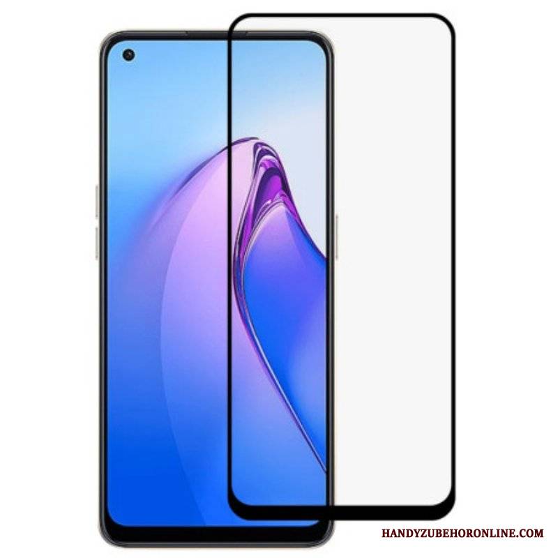 Oppo Reno 8 Zabezpieczenie Ekranu Ze Szkła Hartowanego Czarne Krawędzie