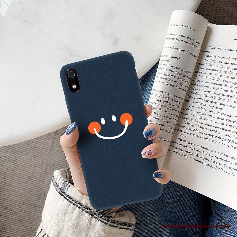 Redmi 7a Futerał Silikonowe Anti-fall Etui Na Telefon Smile Cienkie All Inclusive Mały