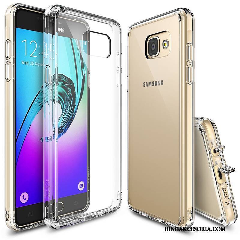 Samsung Galaxy A3 2017 Futerał Etui Anti-fall Biały Ochraniacz Gwiazda Silikonowe Etui Na Telefon