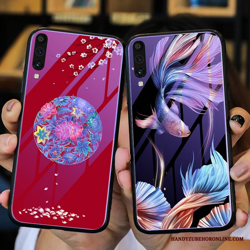 Samsung Galaxy A30s Silikonowe Anti-fall Chiński Styl Futerał Etui Gwiazda All Inclusive